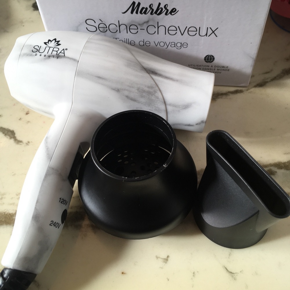 Sutra Beauty travel size blow dryer
